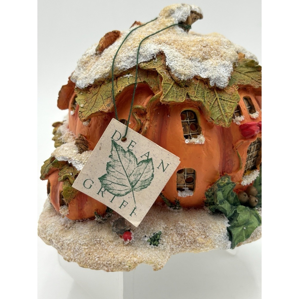 VTG Silvestri Pumpkin Inn Lighted Village House Dean Griff Halloween Holiday - Picture 4 of 14